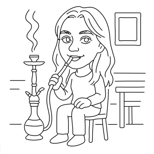 Карикатура скетчбота — пиратский стиль