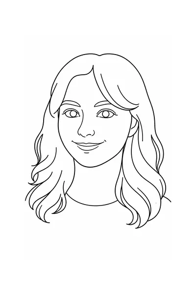 Карикатура скетчбота — стилизованный портрет